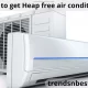 How to get Heap free air conditioner