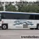 How to get free bus tickets