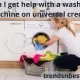 Can I get help with a washing machine on universal credit