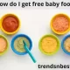 How do I get free baby food