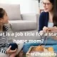 What is a job title for a stay at home mom