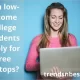 Can low-income college students apply for free laptops