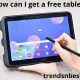 How can I get a free tablet