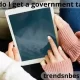 How do I get a government tablet