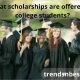 What scholarships are offered for college students