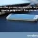 Why does the government want to help the low income people with free phones